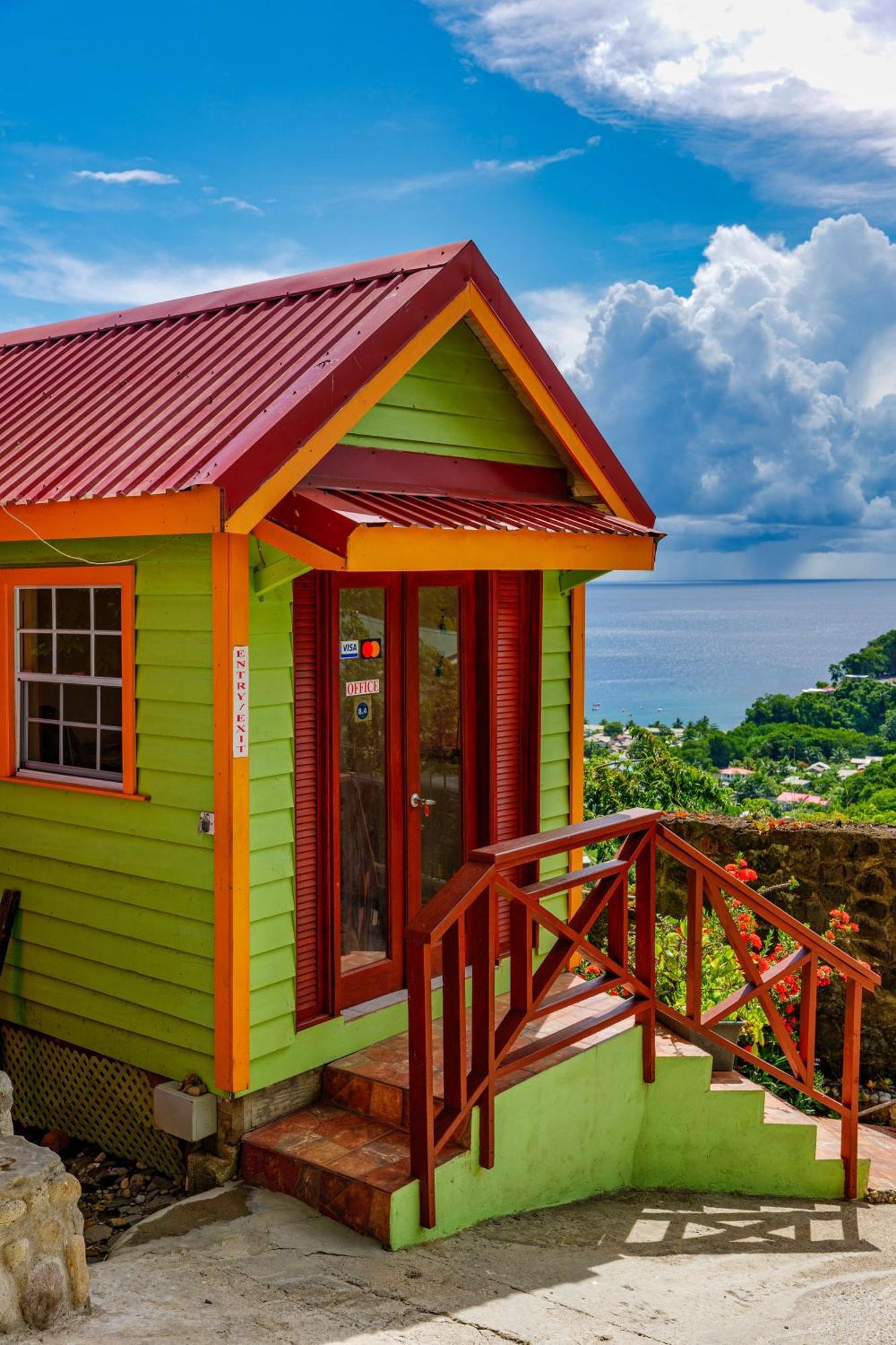 Tropical Paradise View Anse La Raye Екстериор снимка
