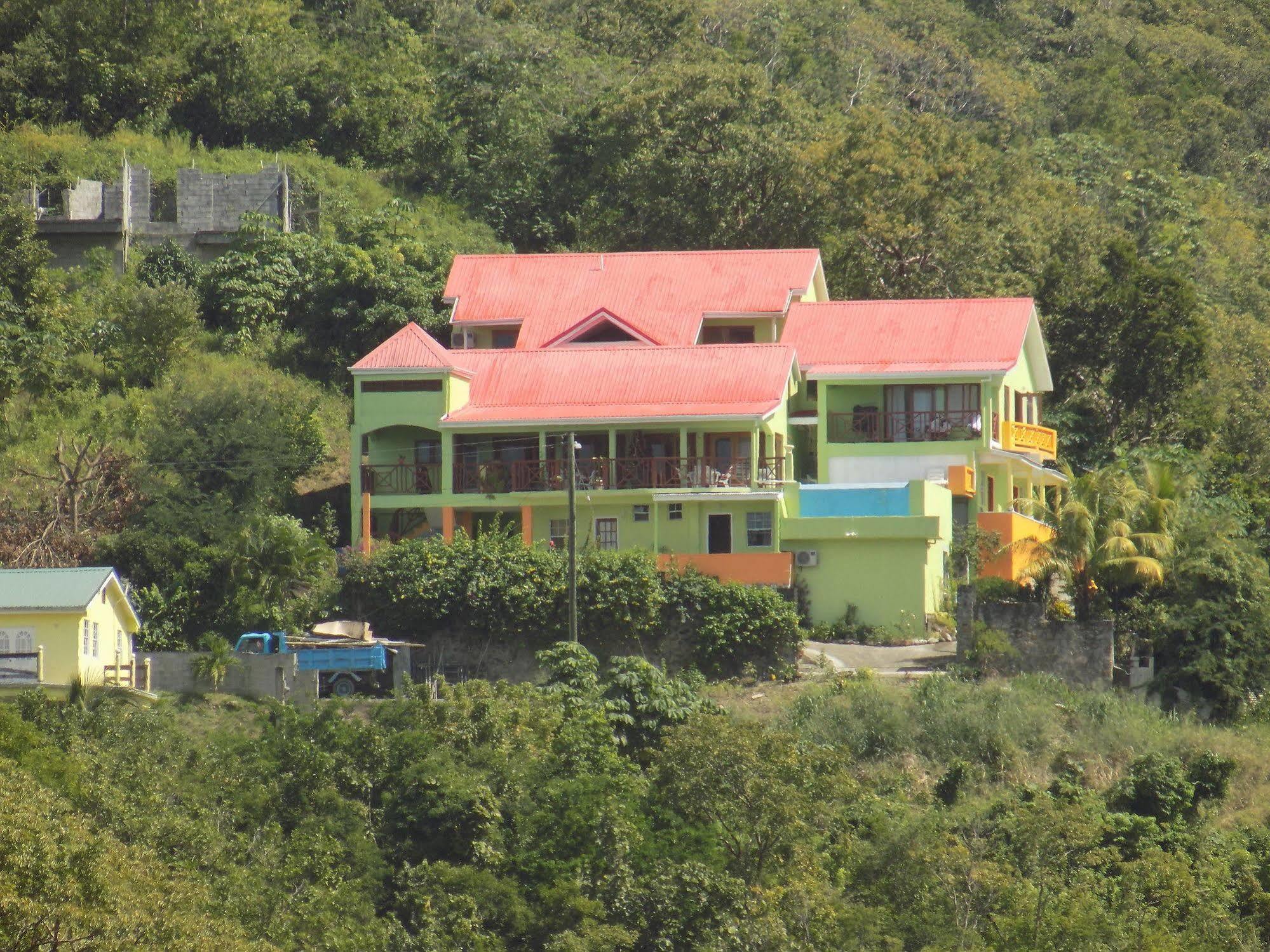 Tropical Paradise View Anse La Raye Екстериор снимка